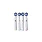 The dental ® Pack 8 (2x4pcs) Replacement brush - Generic compatible with Oral B Precision Clean