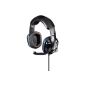 uRage Paradox 7.1 gaming headset with bass vibration, LEDs, USB, black (Accessories)