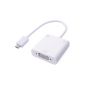 XCSOURCE® Micro USB MHL to VGA Audio For Samsung Galaxy S3 S4 Note 2 March AC163 HTC LG (Electronics)