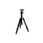 Hahnel Triad C5 Compact Travel Tripod with dovetail Panorama ball head / integrated monopod incl. Bag (accessory)