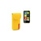 SHOCKSOCK Neoprenhülle CASE COVER PROTECTOR FOR Nokia Lumia 620 in yellow (Electronics)