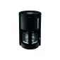 Krups F30908 Krups Proaroma glass coffee, 10 cups, 1,050 W in a modern design, black (household goods)