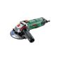 Bosch Compact Angle Grinder PWS 850-125 1.8 kg, 125 mm diameter with protective cover and handle vibration 06033A2700 (Tools & Accessories)
