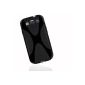mumbi X TPU Silicone Case for Samsung Galaxy S3 i9300 black (Accessories)