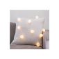 Garland Light LED Battery with Cotton Balls White Hot (Kitchen)