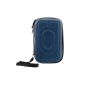 kwmobile® Case for external hard drives in 2.5 Zoll Blue (Electronics)