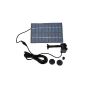 Andoer 9V 1.8W new solar brushless pump for the water cycle rockery fountain pond fountain height maximum water: 70cm (Miscellaneous)
