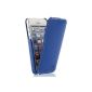 Issentiel Paris - Pouch for iPhone 5 / 5S Leather Royal Blue - Luxury Collection (Accessory)