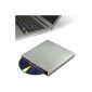 Archgon Galaxy External Blu-ray DVD CD Burner | slot load disc drive (Panasonic UJ-265) with USB 3.0 | brushed aluminum housing with slot-in drive - silver | compatible with PC and Mac | MacBook Pro | Air | iMac (6x BD-R SL / DL / TL / QL, 4x BD-RE SL / DL / TL, 4-6x DVD ± RW, 24x CD-ROM, CD-RW 4x, 8x DVD-RAM, 8x DVD ± R, 6x DVD Dual Layer, USB 3.0) Silver (Electronics)