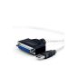 CSL - USB / LPT parallel 25-pin | printer / adapter cable Cable | Plug and Play | 0.9m (meters) (Electronics)