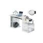 SixBros.  Office Furniture - white high gloss - S-202A / 732
