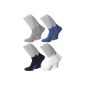 4 x Men Sneaker Socks SPORT with comfortable heel combed cotton (Misc.)