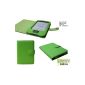 Bag for Tolino Bertelsmann worldview Thalia Telekom Hugendubel - Best Case for Tolino Shine eBook readers - green green (Personal Computers)