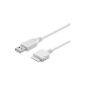 USB Charging Cable for iPhone, iPad and iPod - White (Accessories)