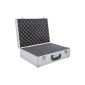 SOLID GUARD Photo suitcase made of aluminum, for instruments and technical equipment, with customizable foam insert, lockable