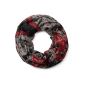 style breaker Loop snood with flowers all-over print pattern mix, Crash and crinkle, paisley, dots, flowers, roses 01014008 (Textiles)