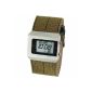 Fat Face - FF22036 - Men Watch - Quartz - Digital - Lighting - Chronograph - Alarm - Beige Fabric Bracelet (Watch)