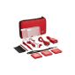 Deluxe Accessories Pack 12 in 1 transport for Nintendo 3DS XL - Red (Accessory)