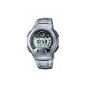 Casio - W-755D-1AVES - Men's Watch - Multifunction - Digital Watch - Steel Bracelet (Watch)