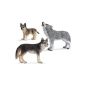 Schleich kt-20031 Wolf family 14605, 14626, 14606 (3-piece) (Toy)