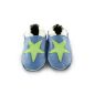 Snuggle Feet - Soft Leather Baby Shoes - Bright Star (Baby Care)