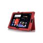 IVSO Slim-Book Case Cover for Lenovo IdeaTab A10-70 10.1-Inch Tablet (Red) (Electronics)