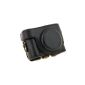 TARION® Case / Cover / bag / protective bag PU leather camera, digital camera sony DSC-HX50 v (Black) (Electronics)