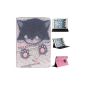 Cover cat pattern case, PU Leather Case Cover / Protective Case Viewing Apple iPad Mini Multi-Function Leather Case / Cover, KXC0037 redface-cat (Electronics)