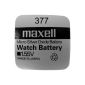 Maxell SR626SW 377 button cell, silver, 1.55V (Accessories)