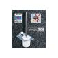 WENKO Magic-Loc WC set without drilling - Toilet brush - holder for toilet brush - for toilet and bathroom