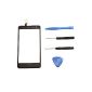 Display glass front display glass for Black Noikia Lumia 625 Repair Kit High quality flex cable / Touch Panel New New Action offer accessories Cheap + tool and new full-bonding (Electronics)
