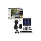 LINXOR FRANCE ® SOLAR WATER PUMP FOR FOUNTAIN / STANDARD CE / WARRANTY 1AN / MONEY BACK / EXTRAS: CABLE 5 METERS (Miscellaneous)