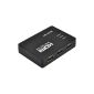 Incutex Full HD 1080p HDMI Switch 3 to 1 distributor incl. Remote Control (Electronics)