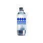 SodaStream Sprudlerflasche 1 l with stainless steel lid, BPA-free plastic, 9 x 9 x 26 cm, transparent blue / silver (household goods)