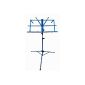 stable music stand / folding (blue)