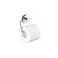 WENKO 20899100 Vacuum-Loc Toilet Paper Holder Milazzo - without drilling attachment, steel, 13.5 x 17.5 x 16 cm, chromium (Misc.)