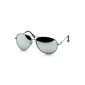 CASPAR SG013 Aviator Sunglasses (Textiles)