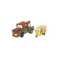 Disney Pixar Cars - V2841 - Car Miniature - Cars 2 - Race Team Mater / Martin & Sal Machiani (Ape) (Toy)