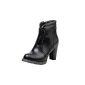 Hee Female Grand Heels Thick Boots (Clothing)