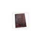 Indra leather extra large photo album with embossed - 260 x 365 mm (household goods)