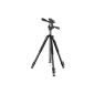Vanguard Alta + 263AP Aluminum Tripod (2 extracts, capacity up to 5kg, max. Height 165 cm) with multiple paths Eiger PH-32 (Accessories)