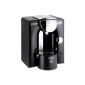 Bosch TAS5542 Tassimo T55 Charmy multi-beverage machine with chrome design applications in Opal Black / Intelligent drink identification (household goods)