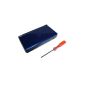 Replacement Housing Case Complete metallic blue for Nintendo DS Lite Console + screwdriver -. RBrothersTechnologie (video game)