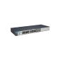 HP Managed Switch Switch V1810-24G 24 x 10/100/1000 + 2 x shared SFP desktop (Accessory)
