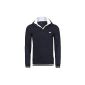 Double-neck sweater Emporio Armani navy blue AR6546276 (Clothing)