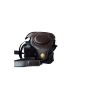 2 Parts Hard Leather Case with Tripod fixing for Canon G11 G12 camera (dark brown) (Electronics)