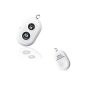 Neuftech® Camera timer 360 Bluetooth Wireless Camera Shutter Remote for IOS Android Smartphone (White) (Electronics)