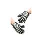 Rubies 6 302604 - gloves with skeleton application (Toys)