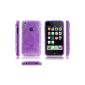 Silicone Case for Apple iPhone 3G / 3GS Screen Protector Film (Purple) (Electronics)