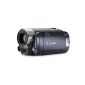 Canon LEGRIA FS200 SD Camcorder (SDHC / SD / MMC card, 37x opt. Zoom, 6.9 cm (2.7 inch) display) nachtblau (Electronics)